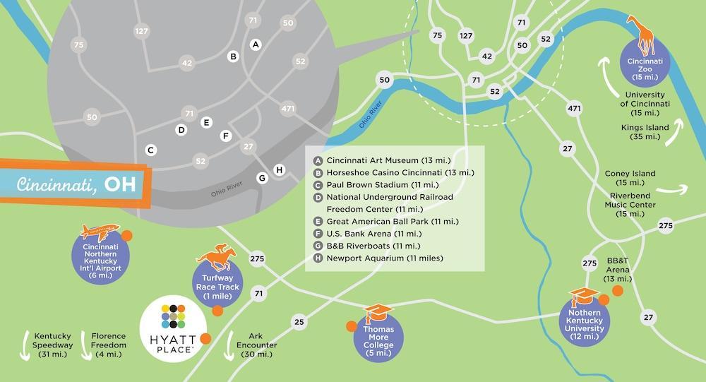 Hyatt Place Cincinnati Airport Florence Luaran gambar