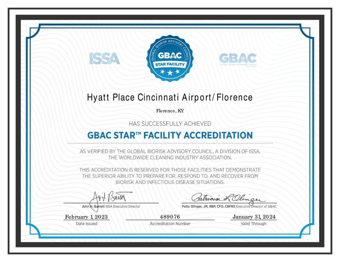 Hyatt Place Cincinnati Airport Florence Luaran gambar